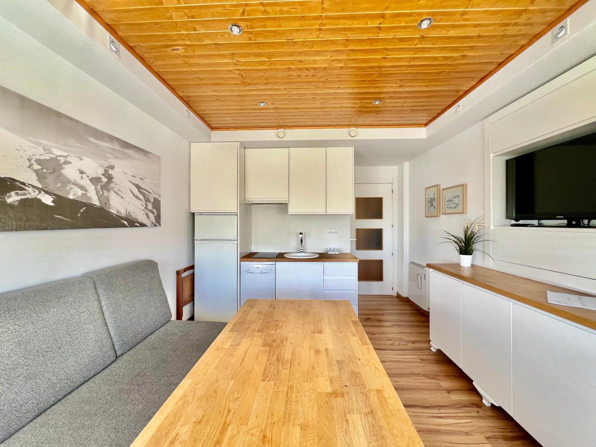 Acogedor Apartamento En Edif. Slalom II モナチル エクステリア 写真